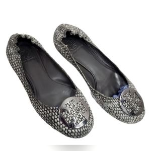 TORY BURCH REVA FLAT SHOES SIZE 8